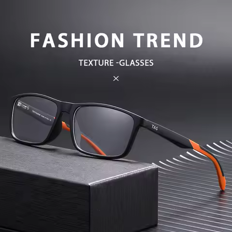 TAG Hezekiah Brand Fashion Glasses Frame Men TH553 Ultralight Eyeglass Retro TR90 spectacle Women Ey