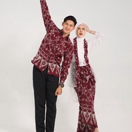 KIMONIK COUPLE WOVEN CLOTHES PUSPA GLORIA Baju Couple Set Pasangan Kebaya Set Couple