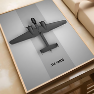 เครื่องบินทหาร SR71-Blackbird Typhoon-F16 เครื่องบินโปสเตอร์ห้องนั่งเล่นห้องนอน Bar Cafe Art Decor