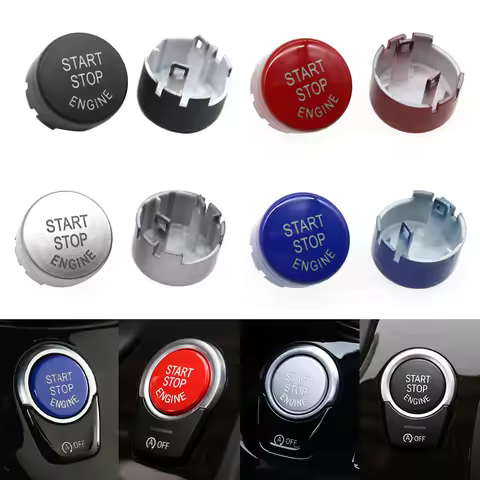 Engine Ignition Switch Start Stop Button Cover For BMW 1 3 5 7 X1 X3 X4 X5 X6 F Series F01 F02 F10 F