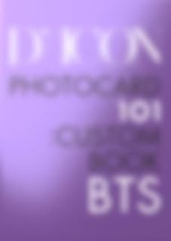 [BTS] DICON PHOTOCARD 101 : CUSTOM BOOK : BEHIND BTS since 2018 (2018-2021 in USA)