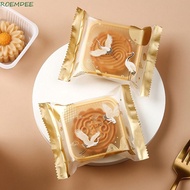 ROEMDEE Moon Cake Bags Gift Warpping Supplies Pastry Biscuit Plastic Handmade DIY Packaging Bag Moon