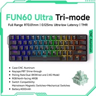 Akko MonsGeek FUN60 Ultra Mechanical Gaming Keyboard Magnetic Switch 60% Rapid Trigger 8K HE/TMR Cus