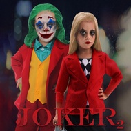 Movie Joker 2 Double Delusional Cosplay Costume Harley Quinn cos Costume Halloween Children Performa
