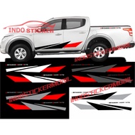 Triton CAR STICKER CUTTING STICKER MITSUBISHI CAR STICKER TRITON BODY SIDE