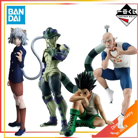 BANDAI SPIRITS Genuine One Prize Series HUNTER×HUNTER Anime Isaac Netero Meilu Aim Gon Freecss Finis