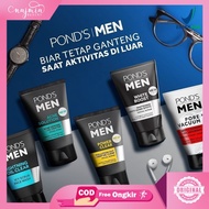 NAJMIA 3 - Ponds Men Facial Wash Scrub Cleanser 100gr I Face Wash & Scrub