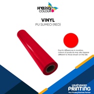 Pu Vinyl Sticker - Red (1m)