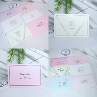 Greeting Card Wishes Gift Card Birthday Best Wishes (Ready Stock)