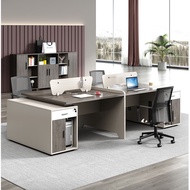 弗纳斯特（FUNASITE）电脑职员桌财务桌工位桌简约现代二四六人位屏风卡座办公桌椅组合 定制办公工具=螺丝刀