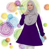 SALE  🔥Blouse Muslimah IXORA Purple, Sopan , Labuh , Nursing🔥| Blouse Muslimah Murah Purple Blouse P