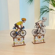 經典TCR自行車-立體可動木質拼圖