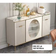 IMPORTED CONSULATE TABLE TV BUFFET/ TV TABLE/ TV RACK/ LUXURY MINIMALIST GUEST TABLE/