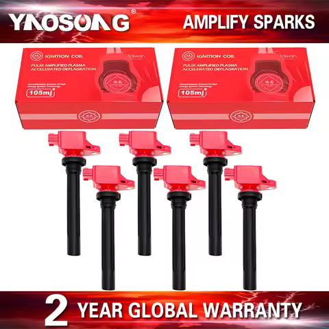 4/6x Ignition Coils UF562 33400-65J00 For Suzuki Grand Vitara SX4 SX 4 SX-4 Hatchback Sedan 2007-200