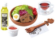 Re-ment 絕版食玩 SNOOPY 史路比 Snoopy Vintage Cafe 迷你 微縮 食物 模型 場景用 No.7