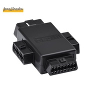 Switch OBD2 OBDII Full 16 Pin, 1 to 3 OBD Cable Splitter Swtich Converter Adapter for Diagnostic Ext
