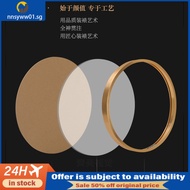 [in stock] aluminum alloy round poster picture frame cross stitch Diamond picture frame self-mountin