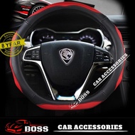 Proton S70 X50 X70 X90 Steering LEATHER Cover Steering Cover Wheel Steering Protection LEATHER  Boss