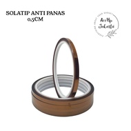 Anti High Temperature Tape 0.5 CM Heat Resistant Tape 0.5 Cm