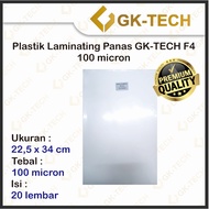 MICRON GKTech F4 / A4 / A3 Laminating Plastic Hot Laminating 100 microns