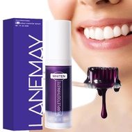 Hot-selling purple toothpaste purple toothpaste 30g Brightening Essence toothpaste Remove toothpaste