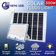 Seng Lee Lampu Solar Light Flood 300W Spotlight Solar Light Outdoor Waterproof IP65