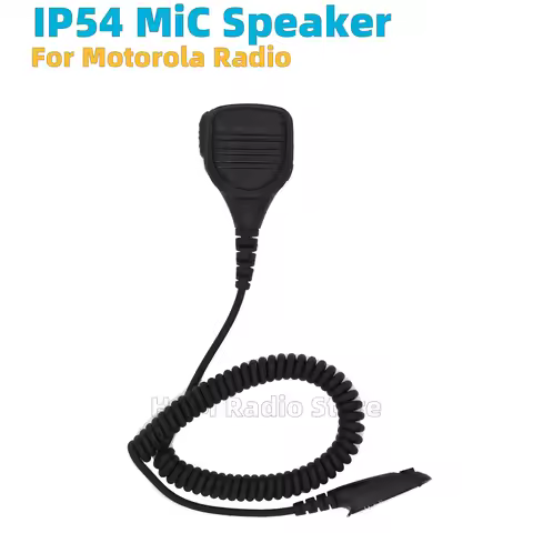 Handheld Microphone With Speaker Mic Compatible with Motorola GP328 GP338 GP340 GP360 GP680 HT750 HT