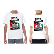 BAJU SAVE PALESTIN KID (BOLEH LETAK NAMA)