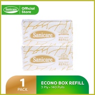 ❉  ❏ Sanicare Econo Box Premium Facial Tissue Refills (Twin Pack)