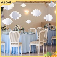 YU 16Pcs 3D Cloud Decorations White Clouds For Ceiling Cloud Party Decorations Cloud Ornaments Ceili