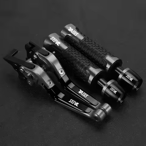DR 650 Adjustable Brake Clutch Lever Handlebar Handle Bar Grips FOR SUZUKI DR650S DR650SE DR650 S SE
