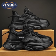 【Venous】2024 New Kasut Sport Lelaki Original 100% Kasut Hitam Lelaki Sport Shoes Men Casual Sneakers Men 黑色男鞋 包鞋男