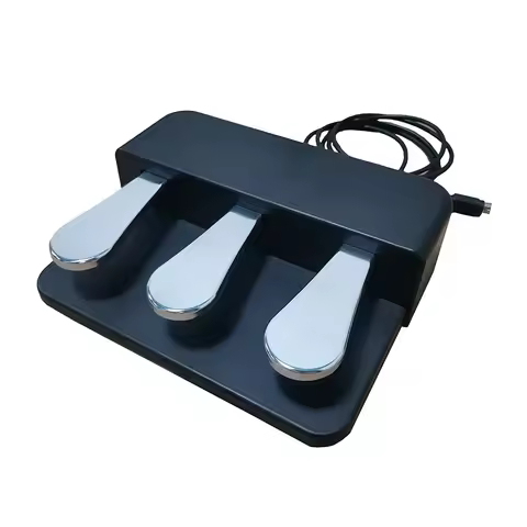 Triple sustain Pedal Damper for Digital Piano Electronic Keyboard Yamaha P48 P115 P125 P128 P223 P22
