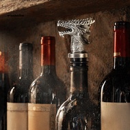 Whiskey Bottle Pourer Spout, Dragon Wine Stopper with Airtight Seal for Preservation