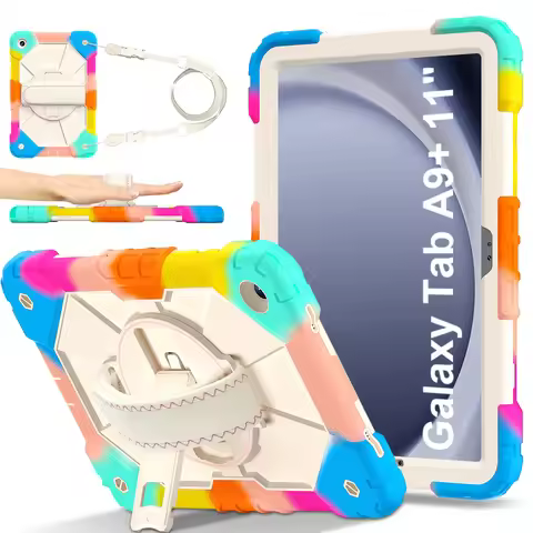 Kids Silicon Armor Case For Samsung Galaxy Tab A11 A9 8.7 A9 Plus A11 Plus S9 S10 FE S10 Lite 10.9 A