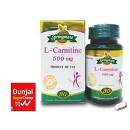 Springmate L-Carnitine 500 Mg ขนาด 30 เม็ด