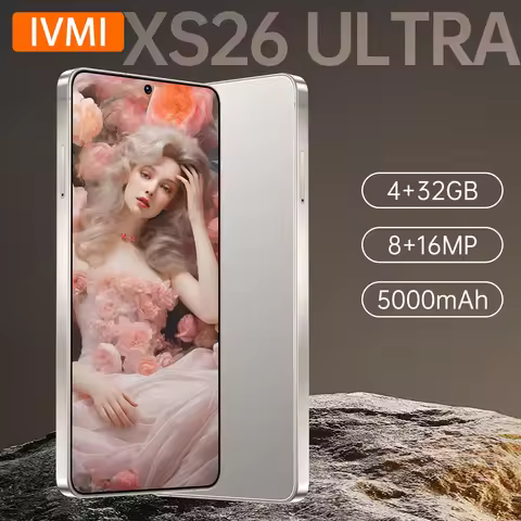 IVMI XS26 Ultra Smartphone Android 12 4GB+32GB 6.9'' Dual SIM GPS Face Unlock 4G Network WIFI Google