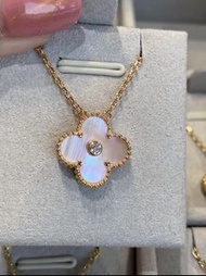 vca2025聖誕限定四葉草項鍊