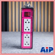 2x6 Rubber Block + Double Ground Plug X2 S-260 Pink Electric 2x6 Power Electrical Extension 2x6 Shoc