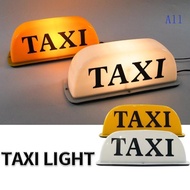 12V Taxi  Light Roof Taxi Sign with Magnetic Base Waterproof Taxi Dome Light