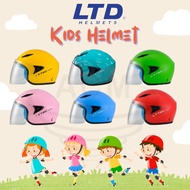 LTD Junior Series Visorex VTEC Kids Motorcycle Helmet Topi Keledar Moto Budak Kanak Kanak with Visor