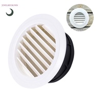 Exterior Wall Air Vent Grille Plastic Round Air Exhaust Vent Grille Ducting [VN]
