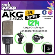 AKG C214 Large-Diaphragm Condenser Microphone - Single/Pair (AKG/C-214)