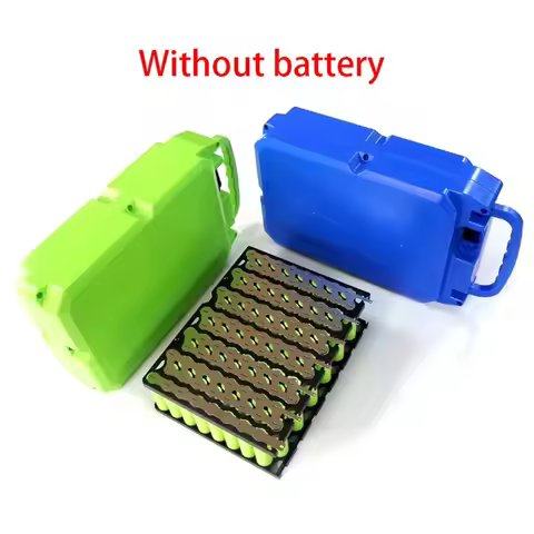 HITL 48V 30A E-Bike Battery Case Storage Box 13S 8P 18650 Holder Strip Electric Motorcycle Protectio