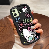 Case For Samsung A05 M05 F05 A05s Case Softcase Kitten Pattern with Bow Beautiful Silicone Case HP C