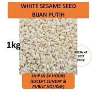 1kg+/- White Sesame Seed | Bijan Putih | 白芝麻