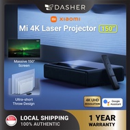 [GLOBAL] Xiaomi 4K Laser Projector 150’’ UHD Resolution 1600 ANSI Lumens Ultra Short Throw Distance Home Theater