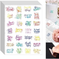 840Pcs Inspirational Bible Verse Stickers for Christian Clear Stickers Motivational Verse Stickers T