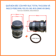 Quả búa thép đặc máy đục bê tông TOTAL TH213006 INGCO PDB13008 FEG EG-581