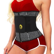 2021LANFEI Plus Size Women Body Shaper Slimming Belt Waist Trainer Corset Tummy Control Fat Burning Strap Neoprene Sauna Sweat Suit